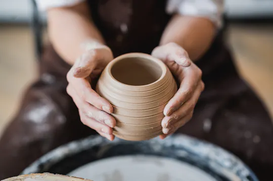 Atelier de poterie à Tanger