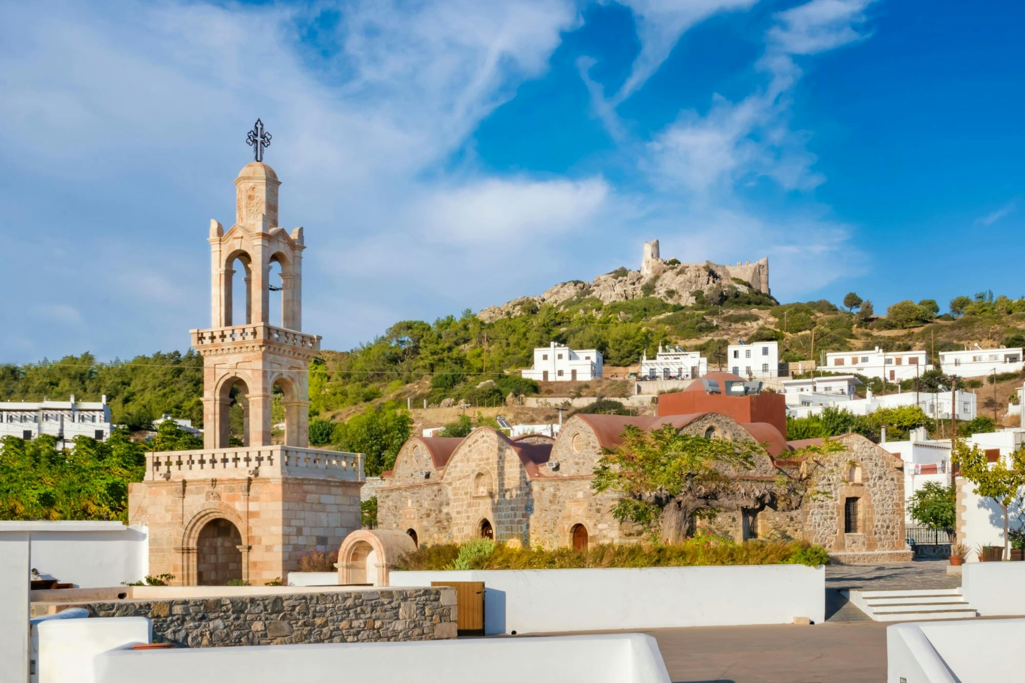 Rhodes traditional food and wine tour with a local guide