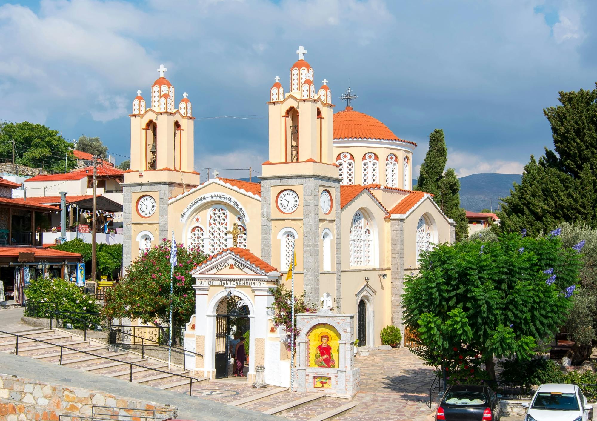 Rhodes traditional food and wine tour with a local guide