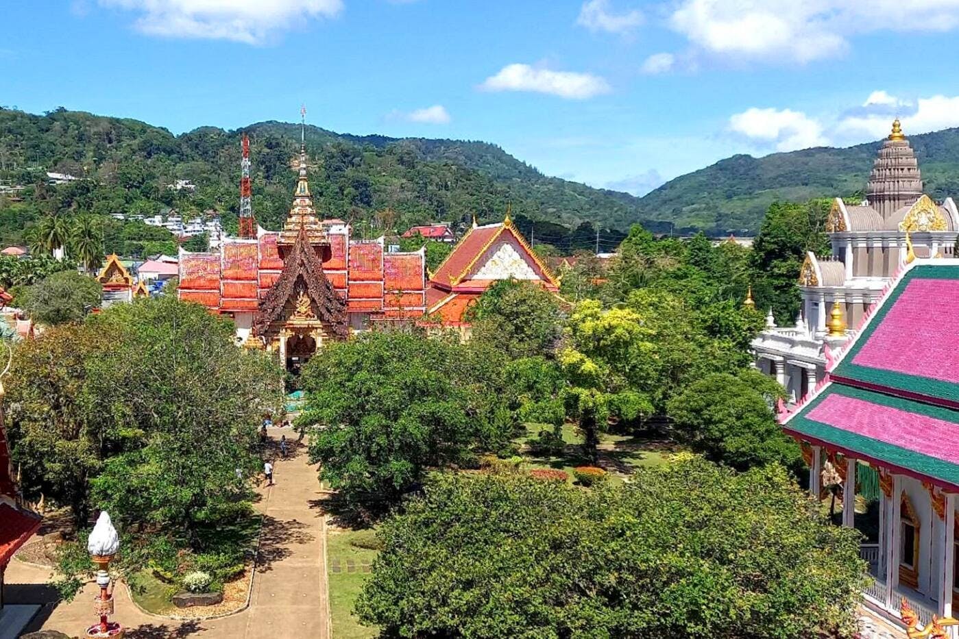 Phuket full-day temple, pearl and cashew tour with lunch