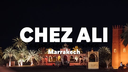 Fantasia Evening Show at Chez Ali Marrakech with Moroccan Dinner