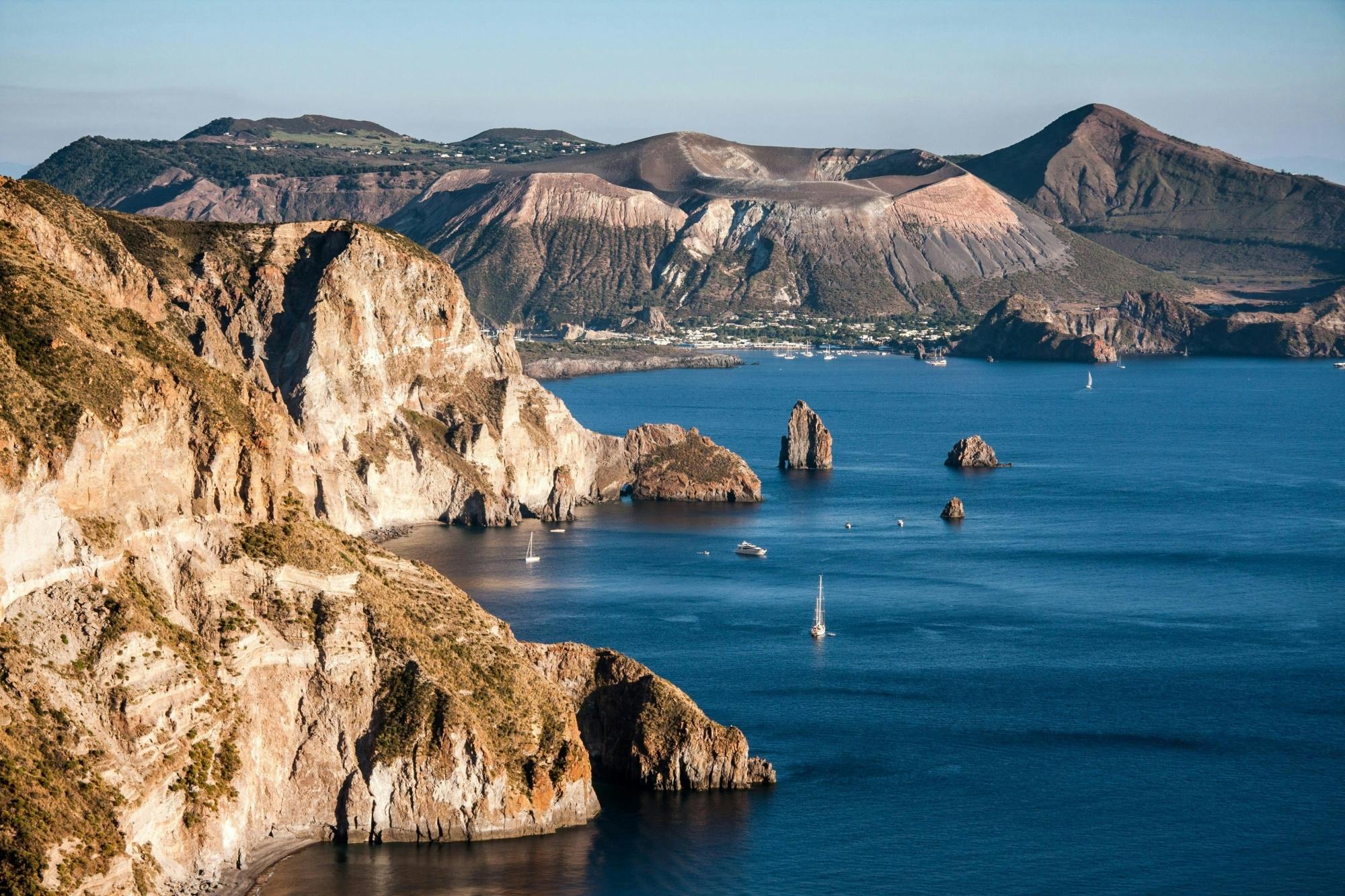 Visite de Vulcano, Lipari et Stromboli