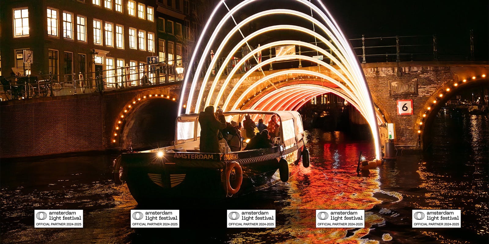 Amsterdam Light Festival Cruise with Optional Drinks