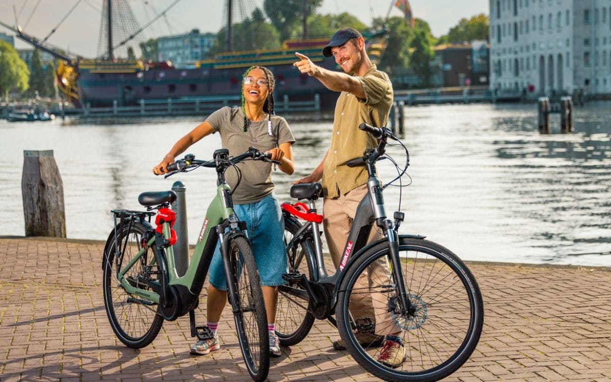 24 hour e-bike rental in Amsterdam