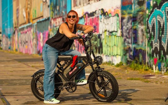 Location de vélos électriques gros pneus pour une journée à Amsterdam