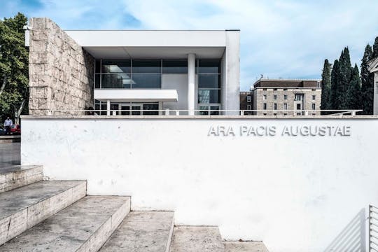 Ara Pacis-ticket en hop-on hop-off-boottocht in Rome