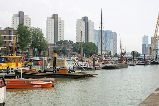 Zelfstandige wandeltocht door het moderne Rotterdam met audio-app