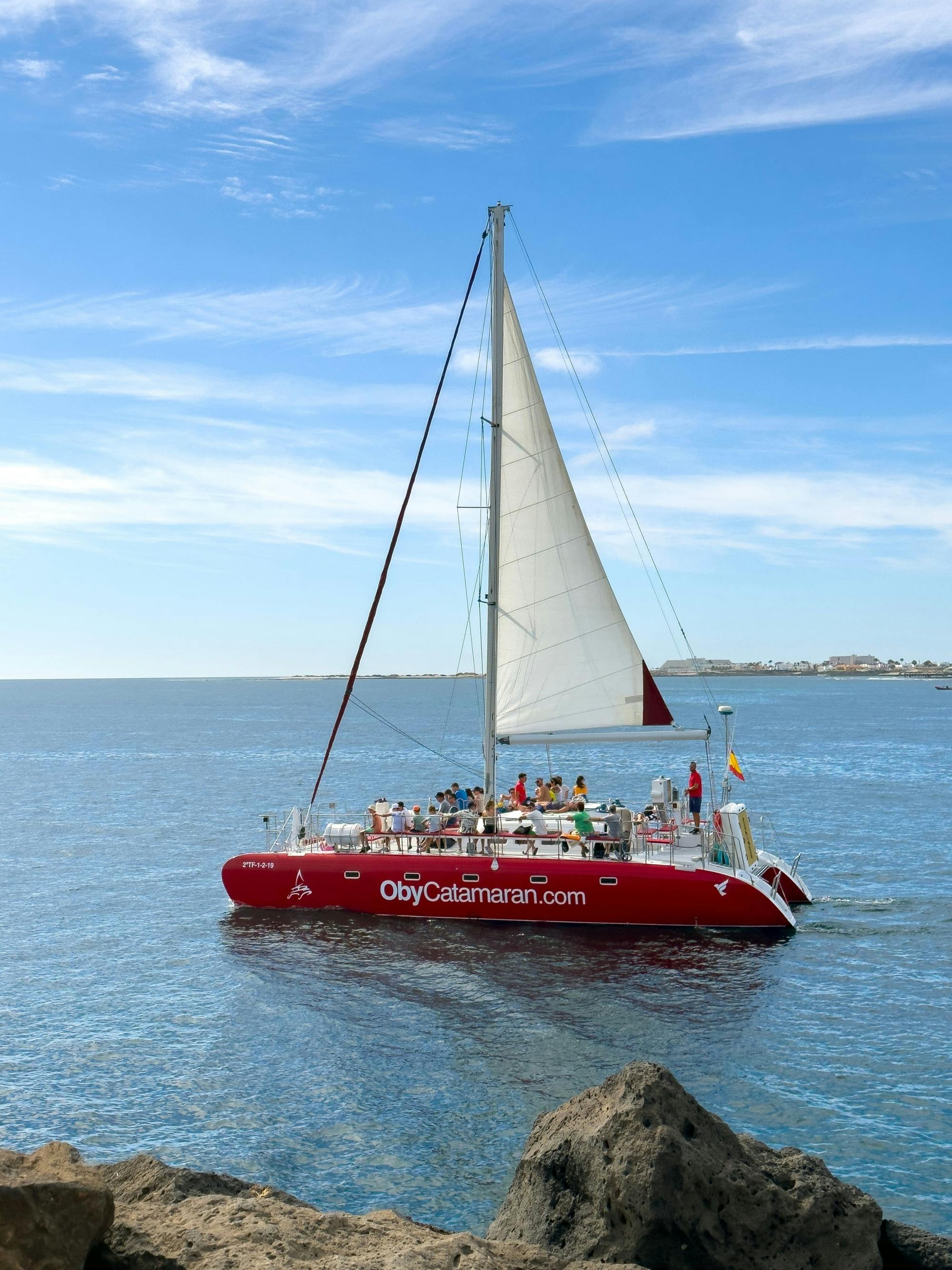 Freebird Catamaran to Lobos Island