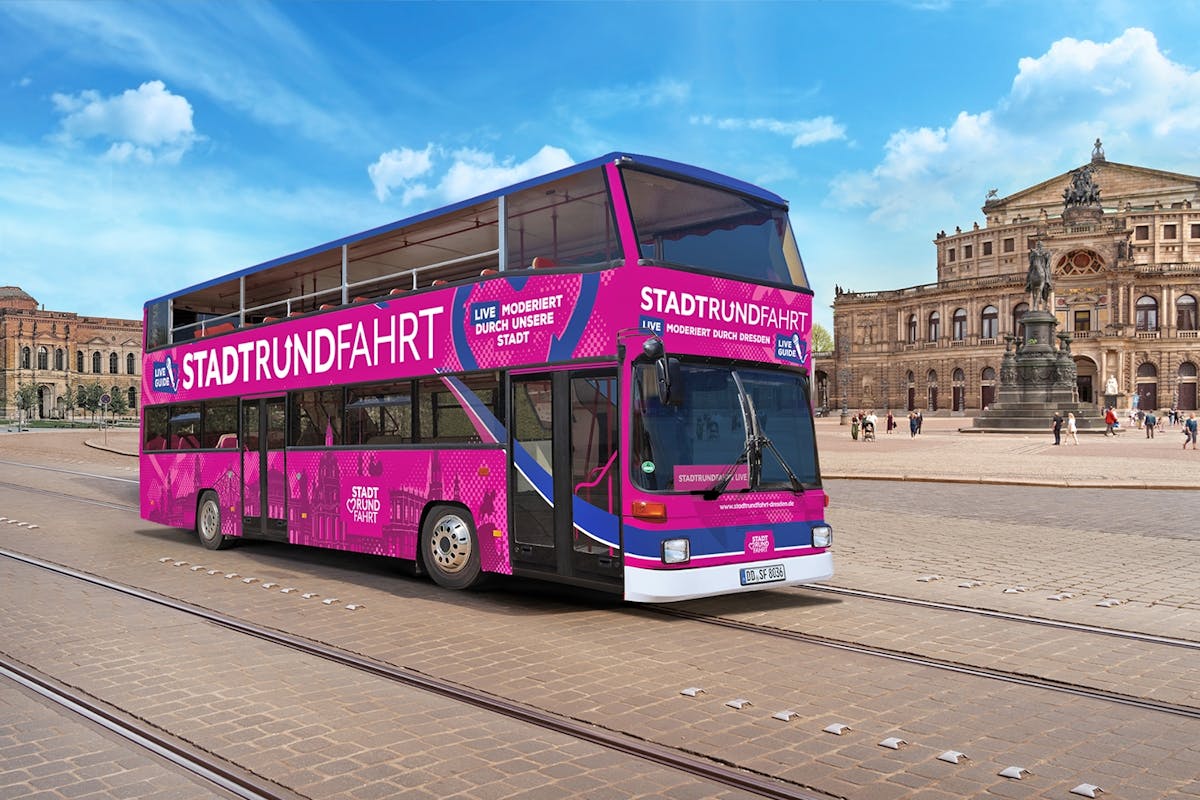 Grote stadsbustour Dresden