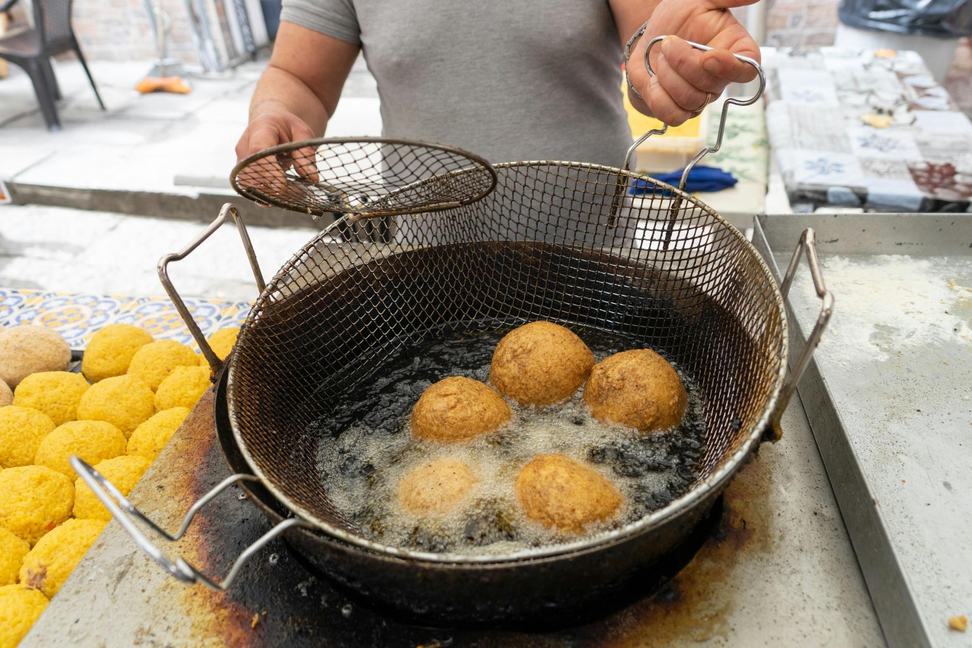 Lezione di cucina Arancino a Ortigia Siracusa