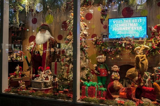 Mercados de férias em Nova York e passeio pelas luzes de Natal