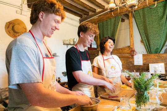 Cours de cuisine spécial Jubilee Raviolis et Apéritif à Rome