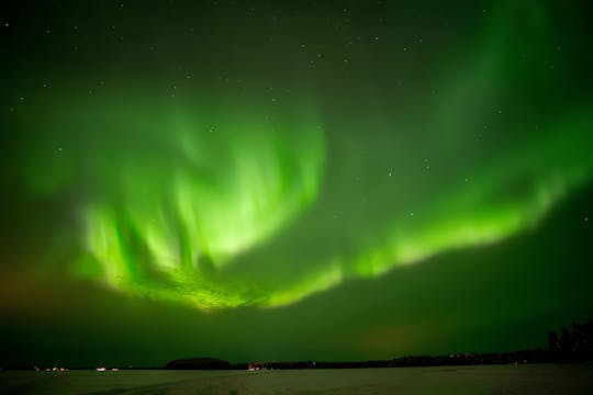 Caccia all'aurora con un fotografo professionista