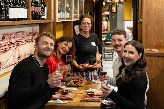 Visite gastronomique locale de Florence à Santo Spirito avec dégustations et dîner