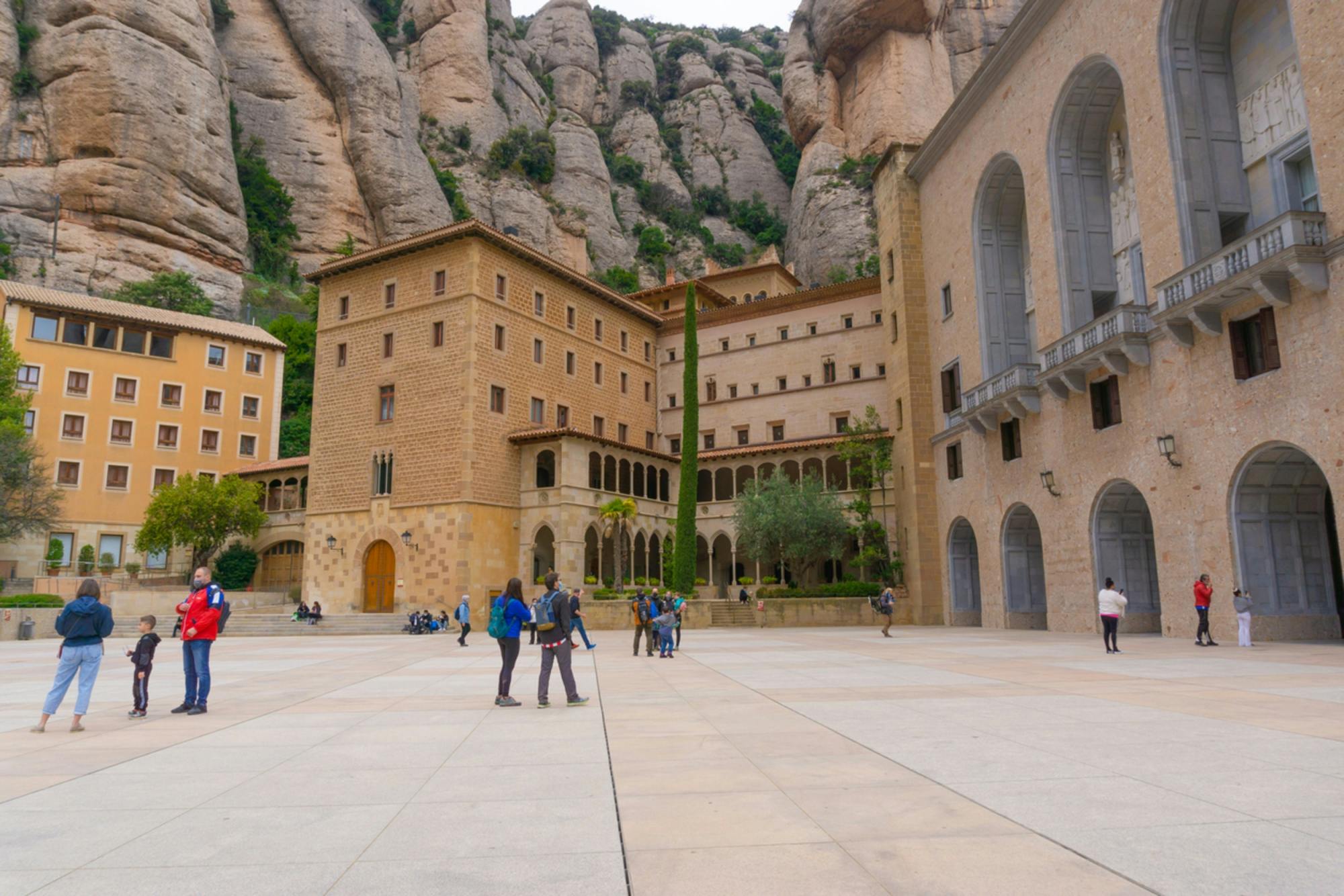 Transfer to Montserrat Mountain at sunrise