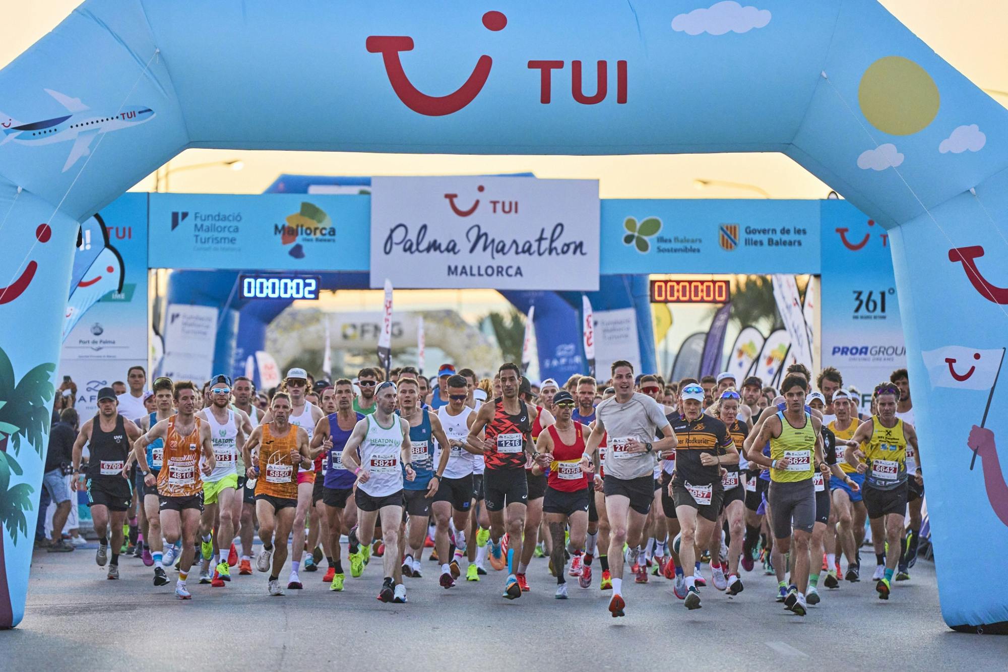 Biglietto per la TUI Palma Marathon 2025