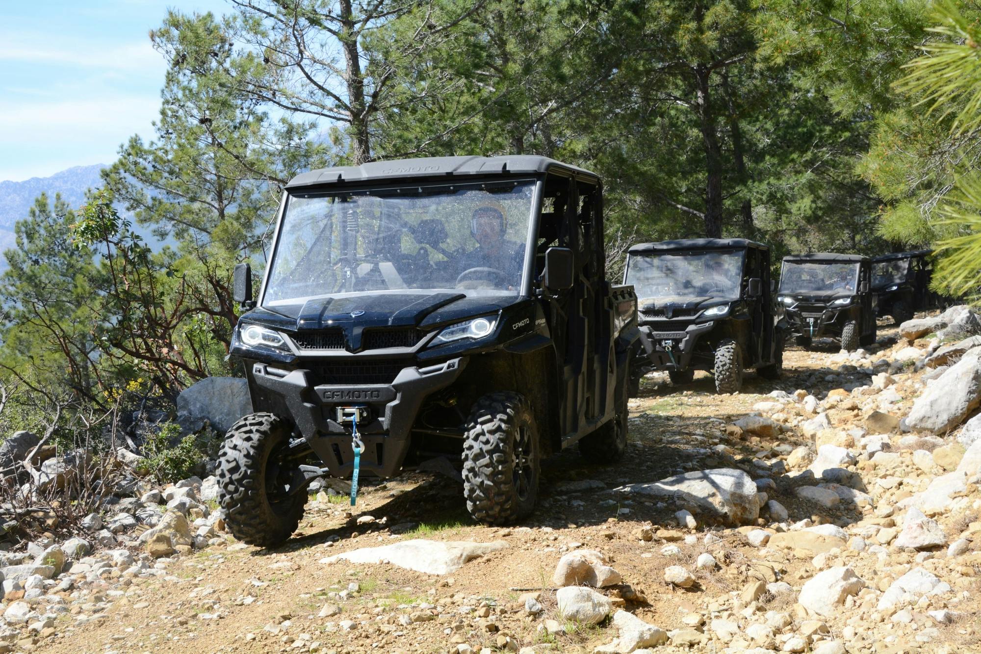 Een halve dag off-road rijden op het Turkse platteland vanuit Belek, Side of Antalya