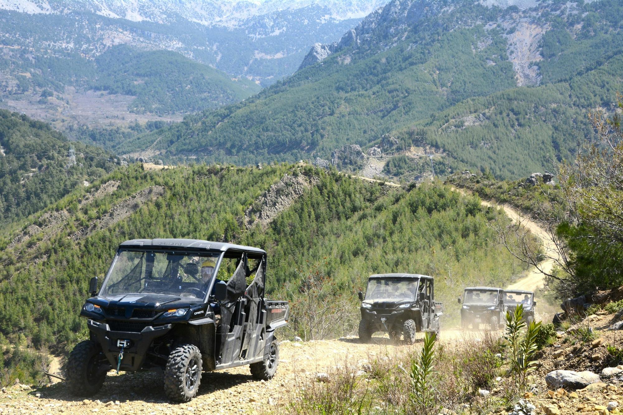 Half-day off-roading in the Turkish countryside from Belek, Side or Antalya