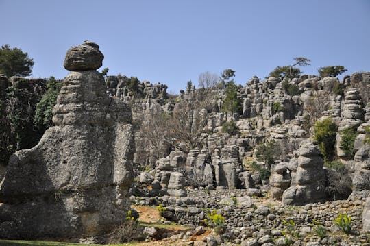 Ciudad antigua de Selge, mini Capadocia, safari y rafting en Turquía