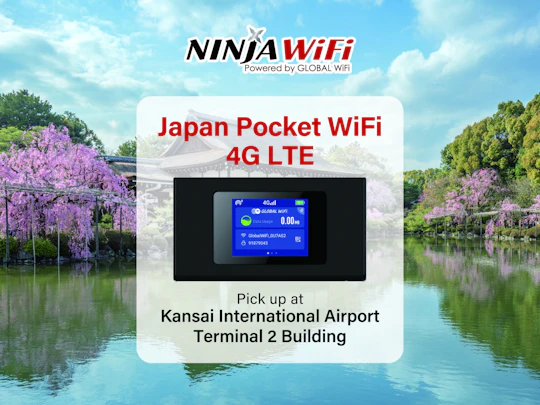 Mobile WiFi Rental at Kansai Airport Terminal 2