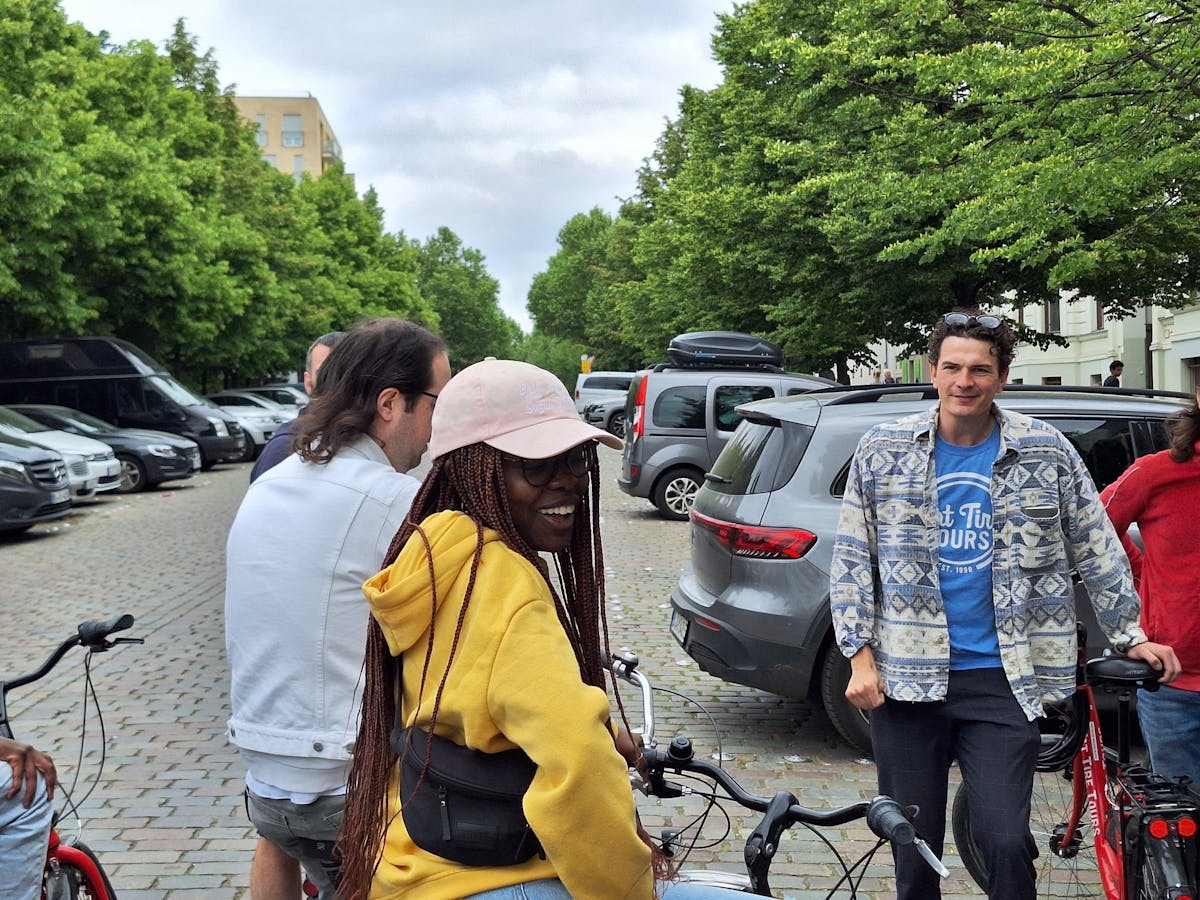 Berlijns eten op de fiets