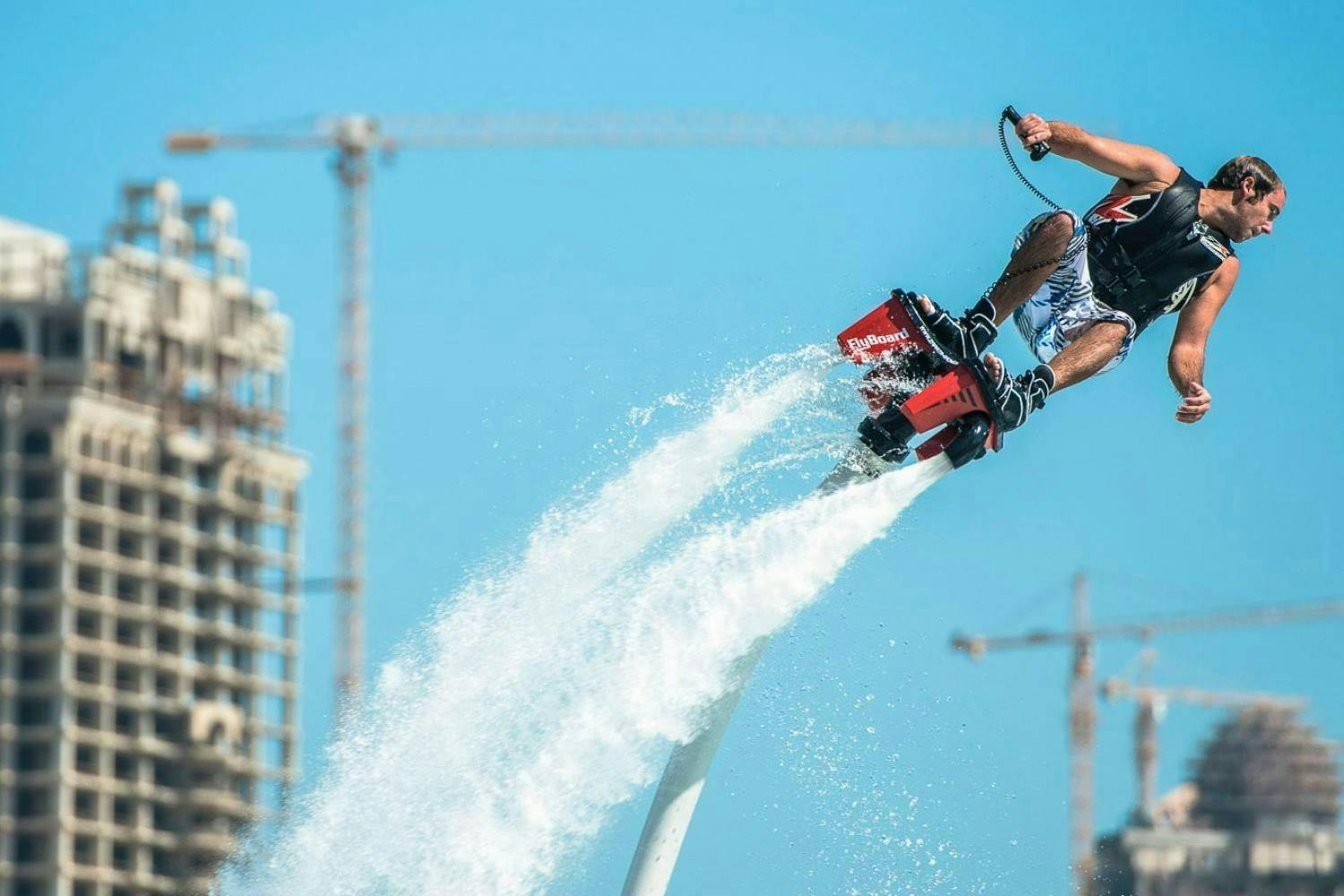 20-minute flyboard rental