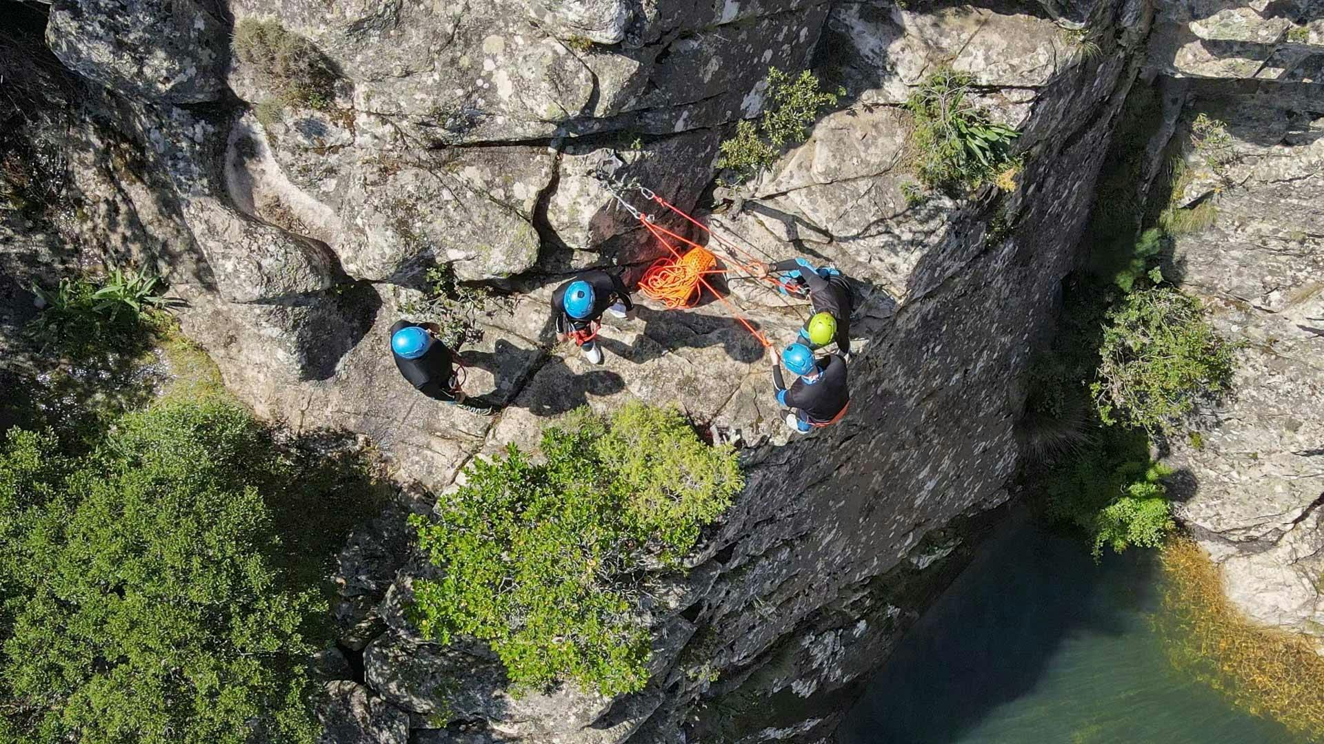 San Teodoro Canyoning im Rio Pitrisconi mit 4X4-Transfer