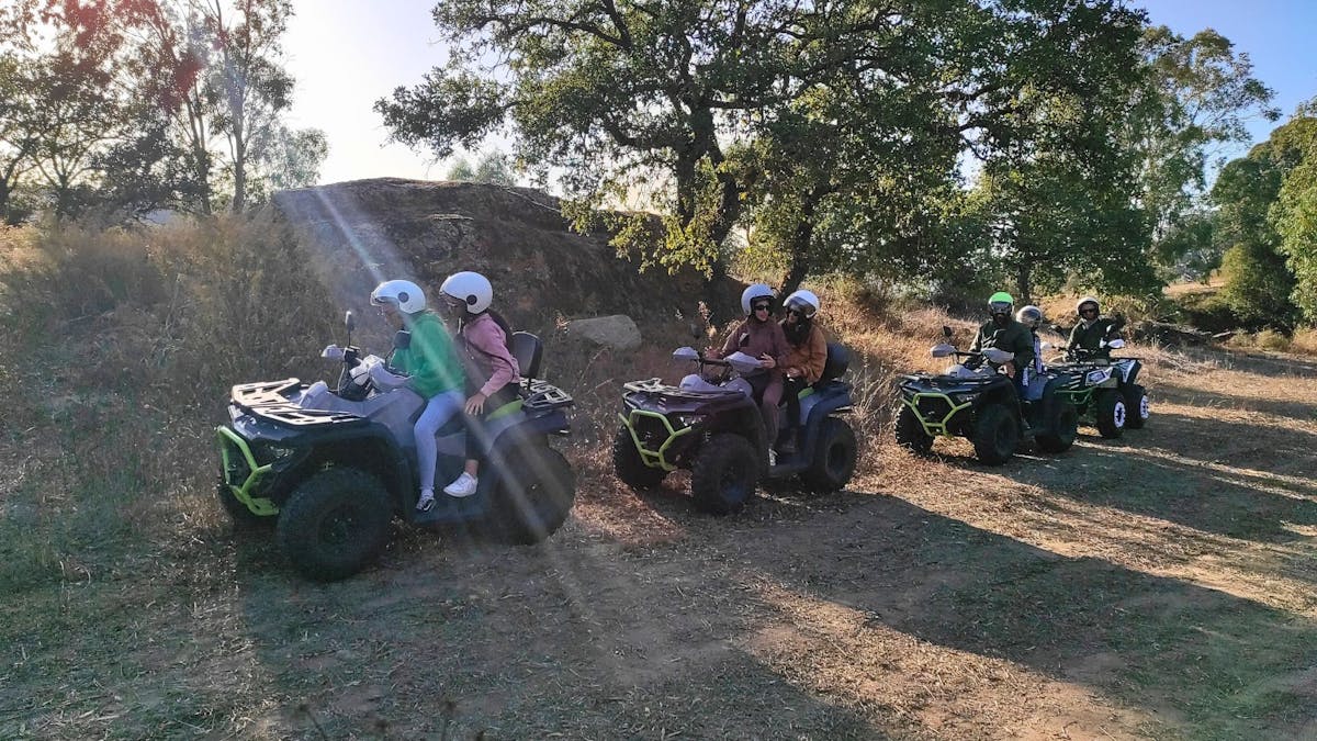 4-uur durende begeleide ATV-tour vanuit Guasila