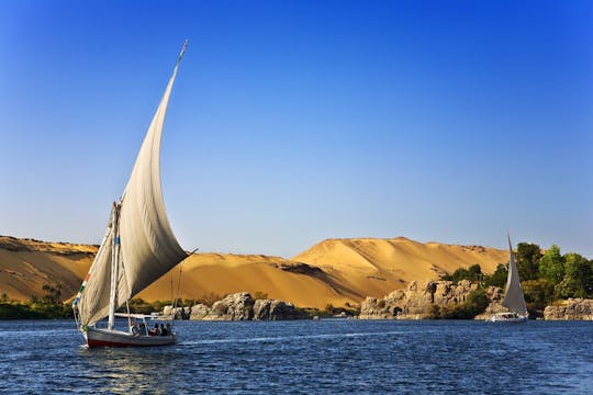 Ronde van Aswan met felucca-ervaring