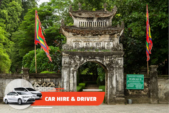 Private Return Transfer from Ha Noi to  Hoa Lu and Tam Coc