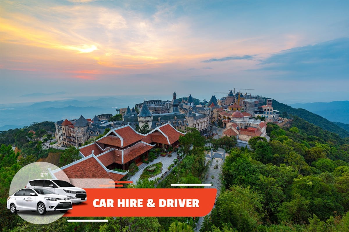 Privéretourtransfer van Da Nang naar Ba Na of Ba Na Golf