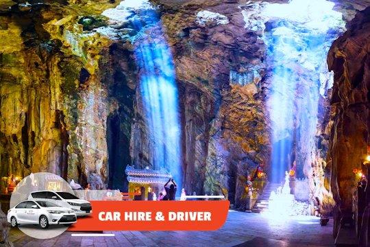 Private Return Transfer from Da Nang to My Son and Marble Mountain