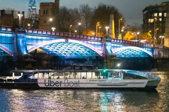 Uber Boat by Thames Clippers one-way ticket