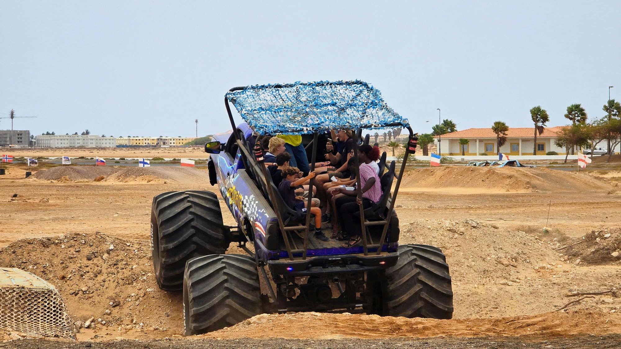 Monster truck ride from Sal in Cape Verde