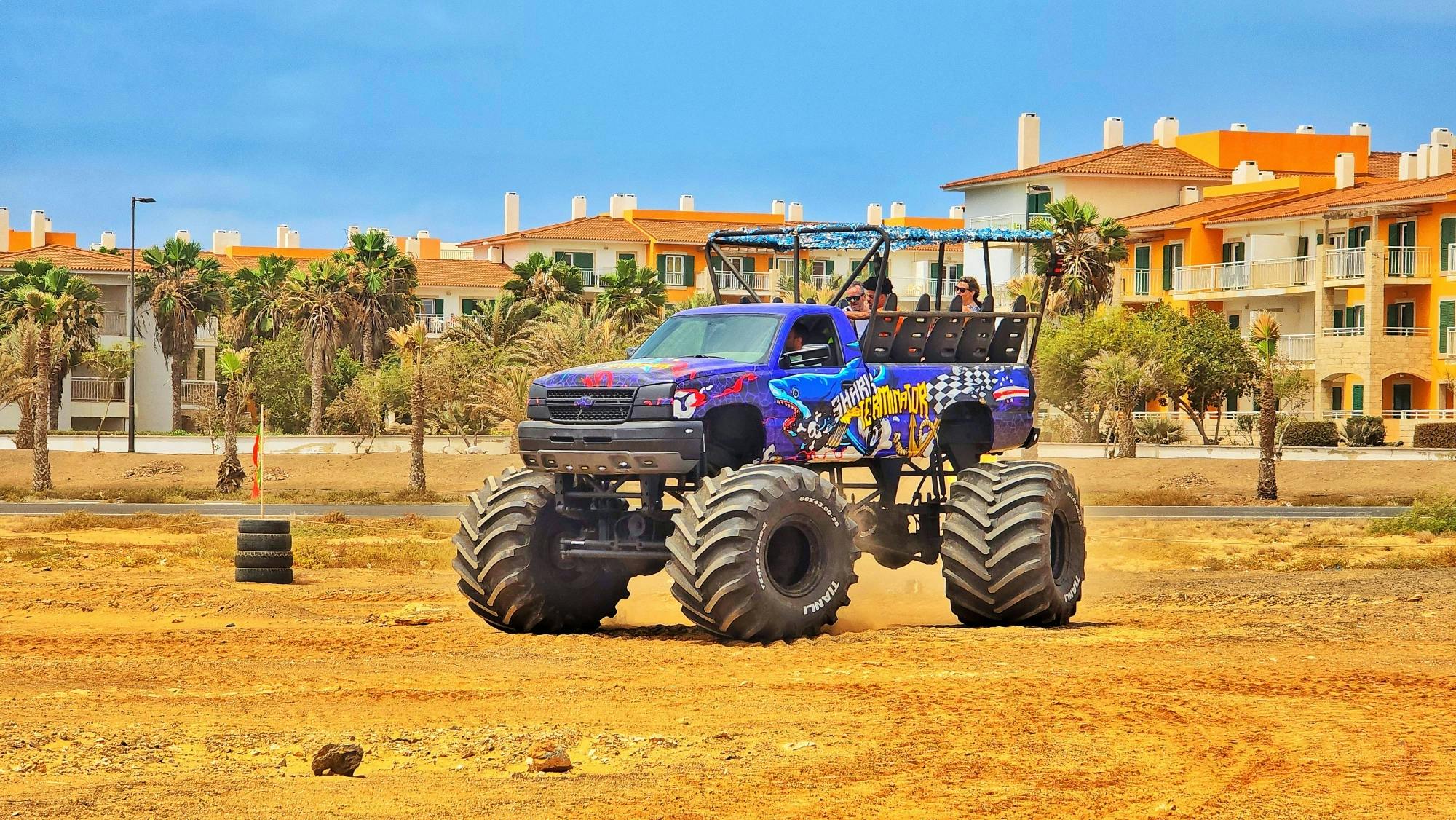 Monster truck ride from Sal in Cape Verde