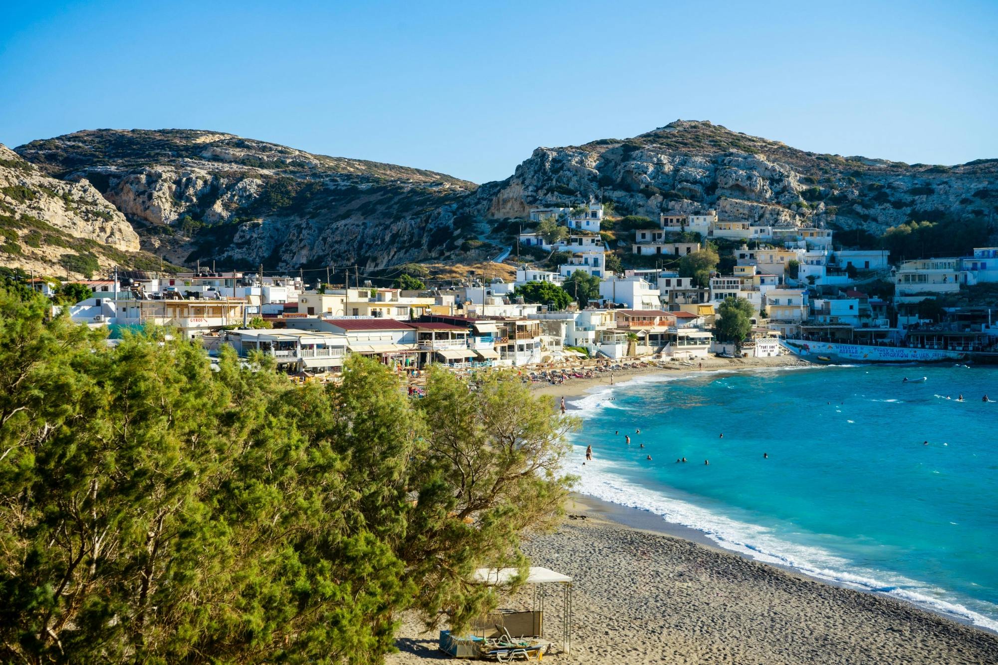 Southern Crete Tour with Moires Market & Matala Beach