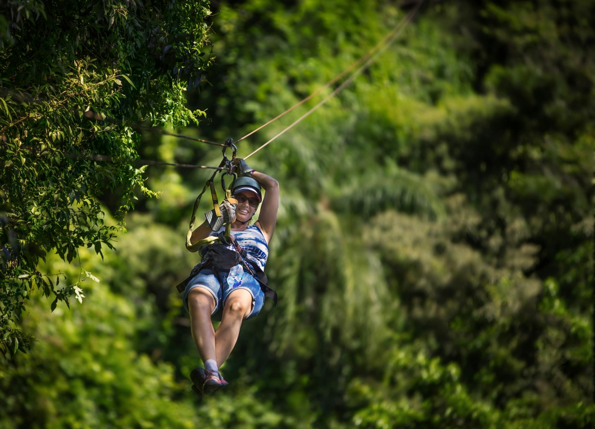 Zip Line Adventure in Anton Valley