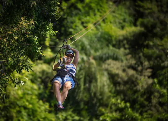 Zipline-avontuur in de Antonvallei