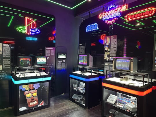 Entrance tickets to OXO Video Game Museum Madrid