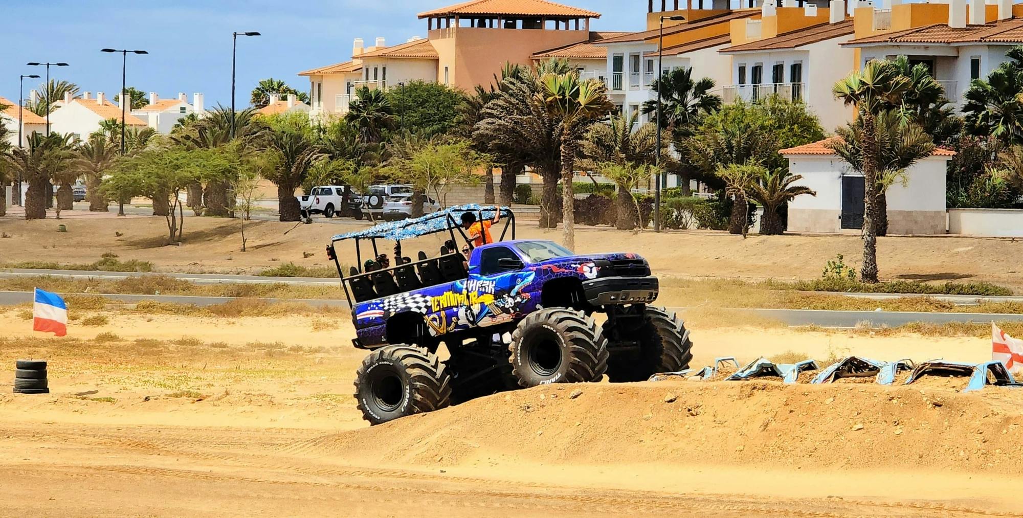 Monster truck ride from Sal in Cape Verde