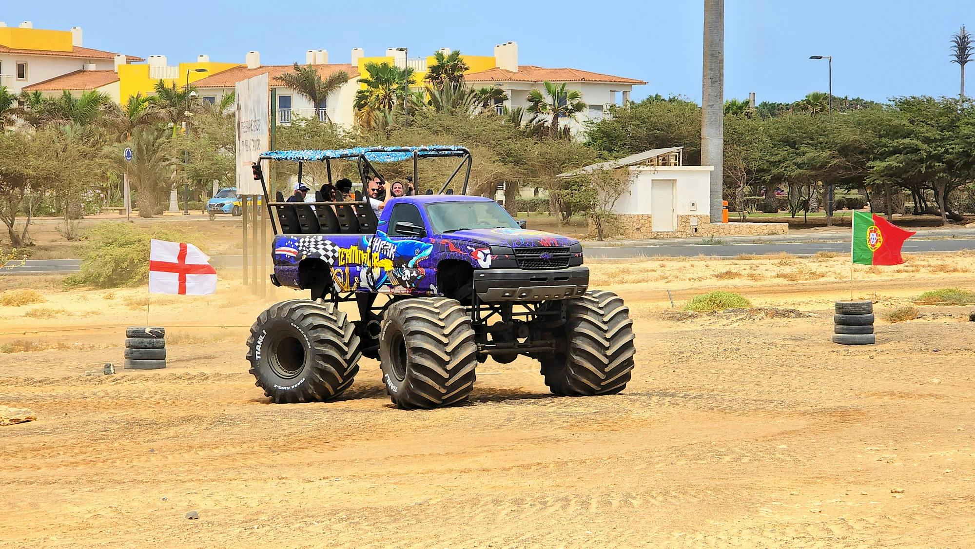 Monster truck ride from Sal in Cape Verde