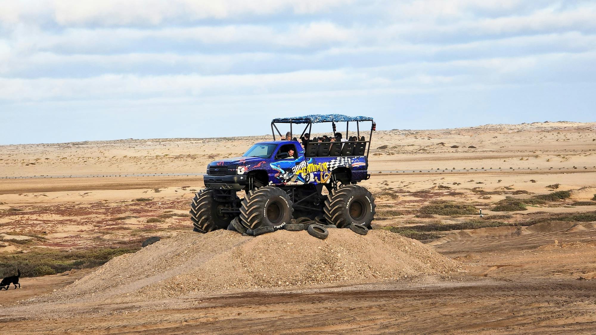 Monster truck ride from Sal in Cape Verde