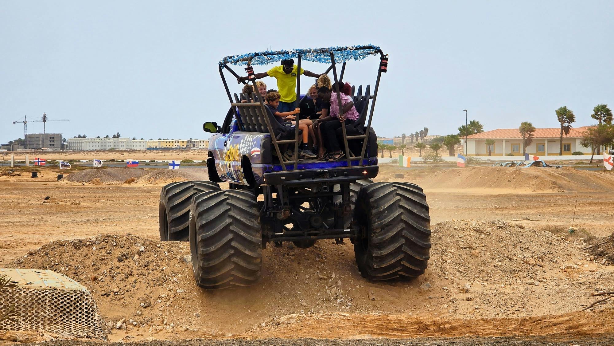 Monster truck ride from Sal in Cape Verde