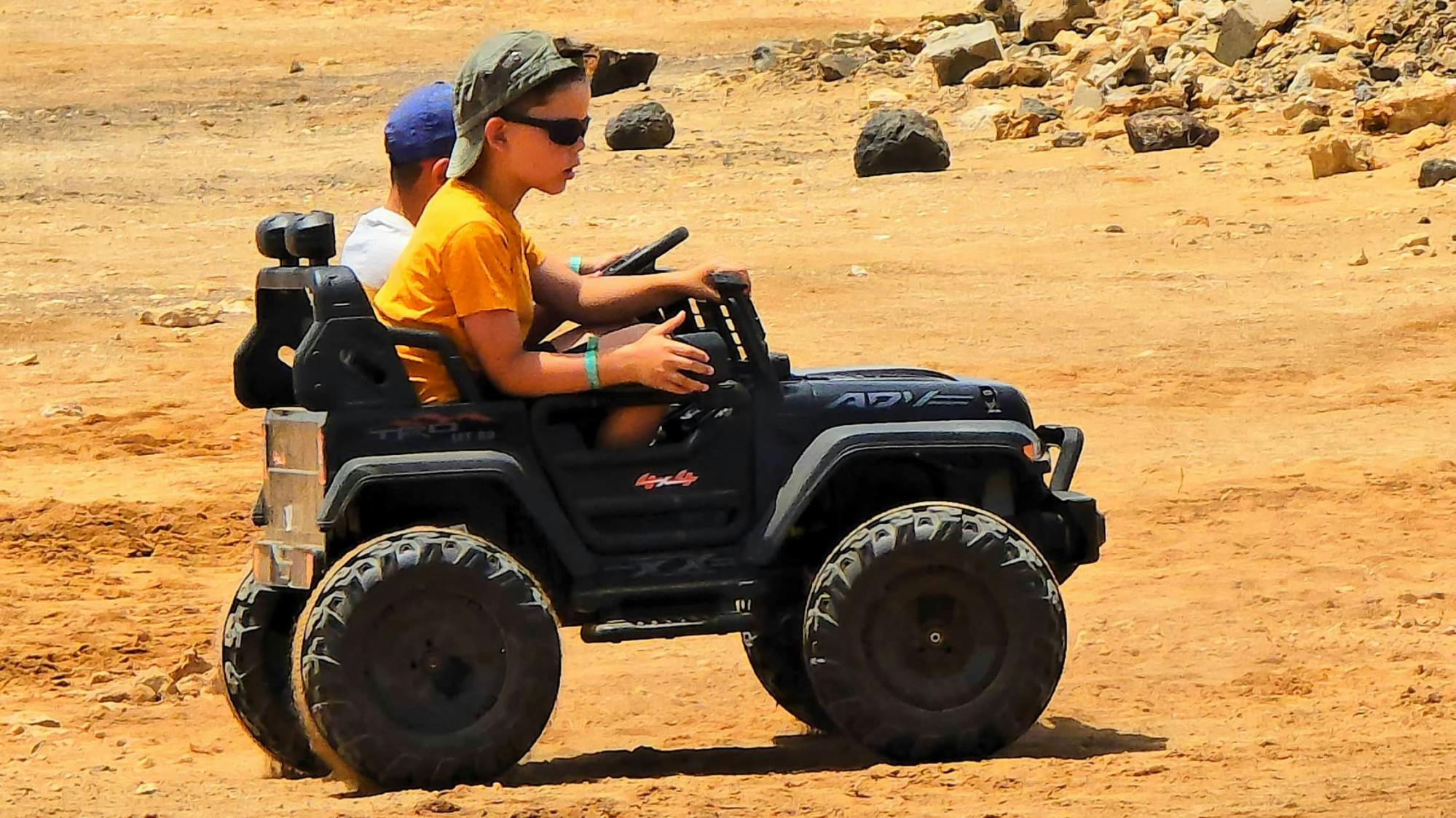 Monster truck ride from Sal in Cape Verde