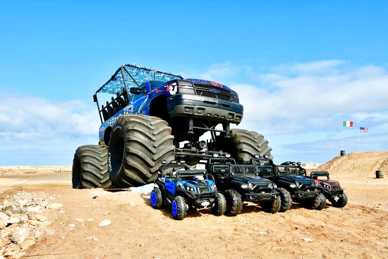 Monster truck ride from Sal in Cape Verde