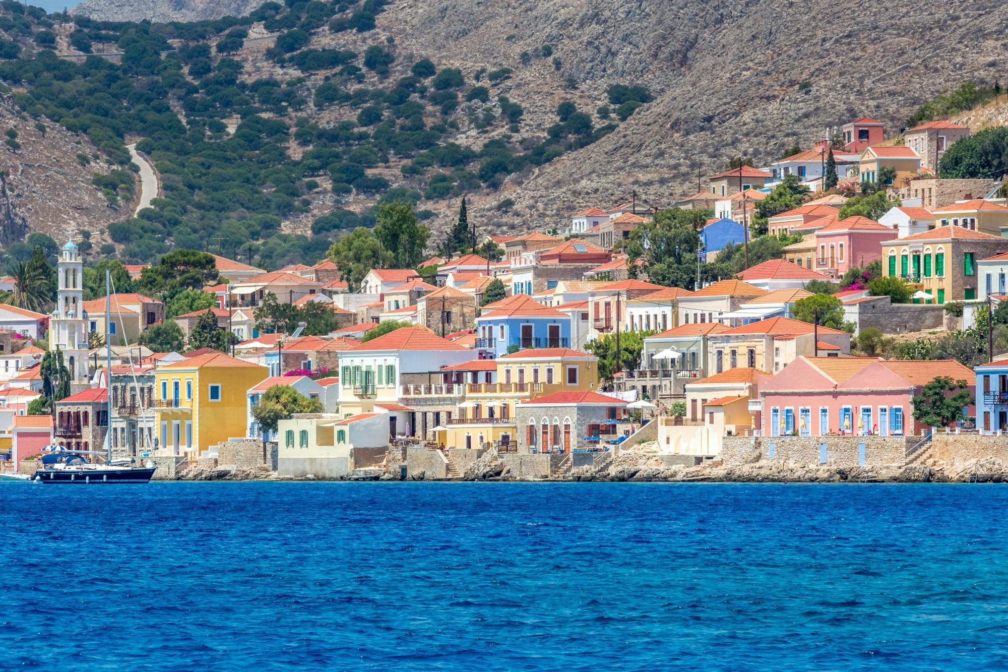 Chalki Island Boat Trip and Butterfly Valley Visit