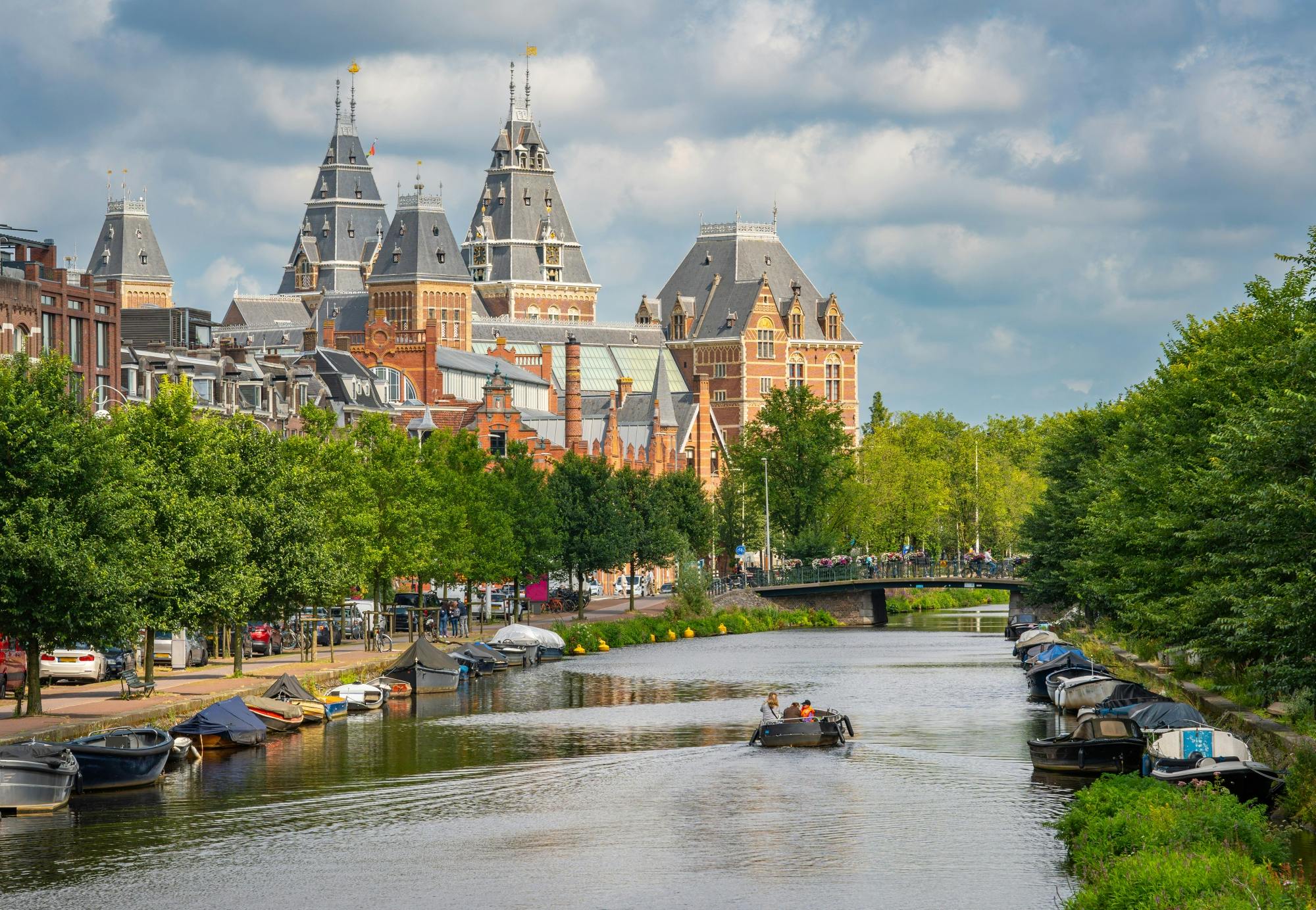 Rondvaart in Amsterdam en ticket voor het Rijksmuseum