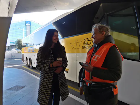 Single trip transfer ticket from Rome Fiumicino airport to Vatican