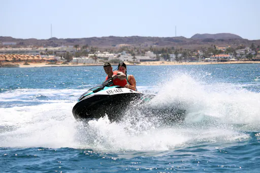 Small group guided jet-ski  tour in Fuerteventura