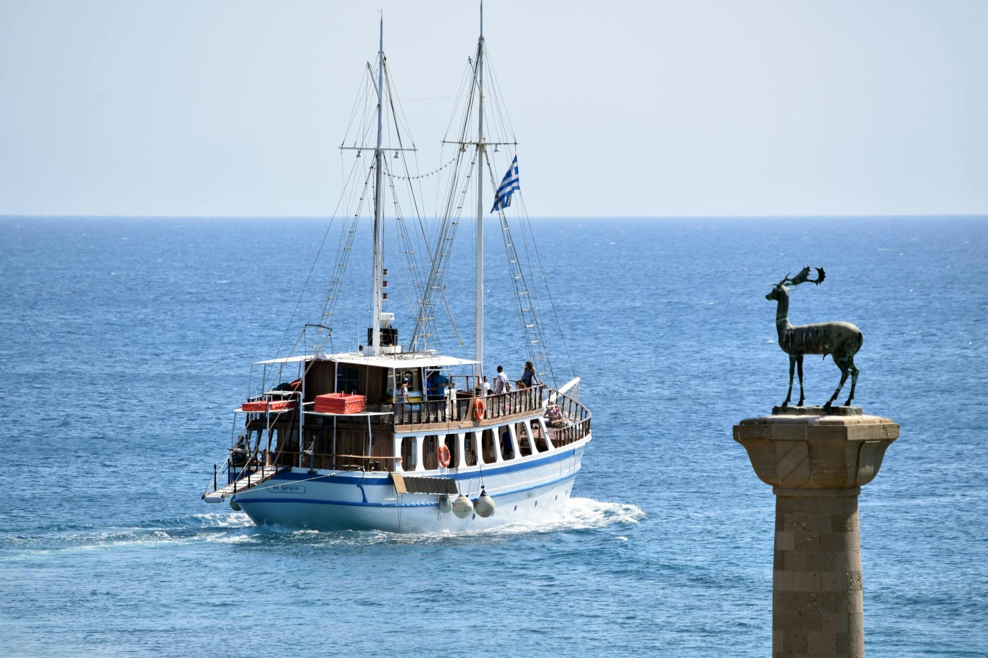 Rhodes Boat Trip with Fun Island and Lunch